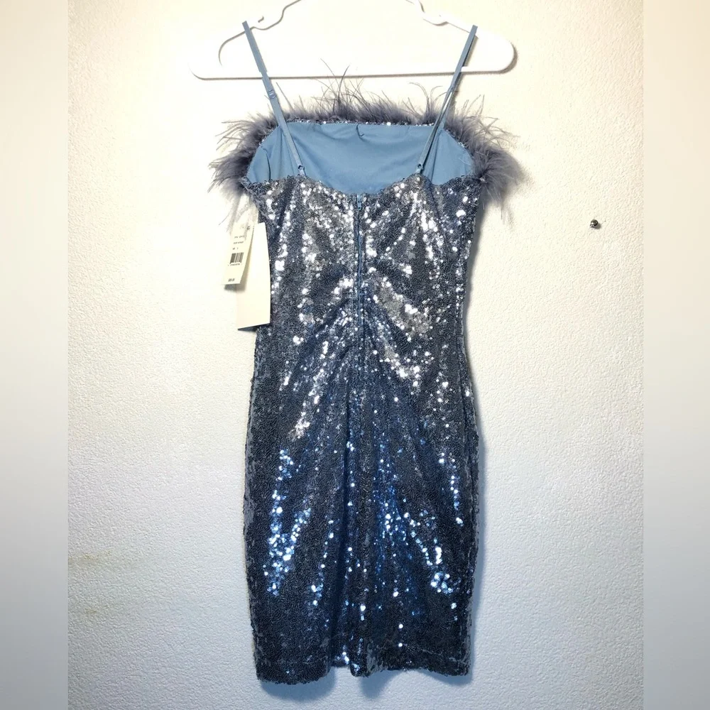 Honey and Rosie Ice blue women's dress size S